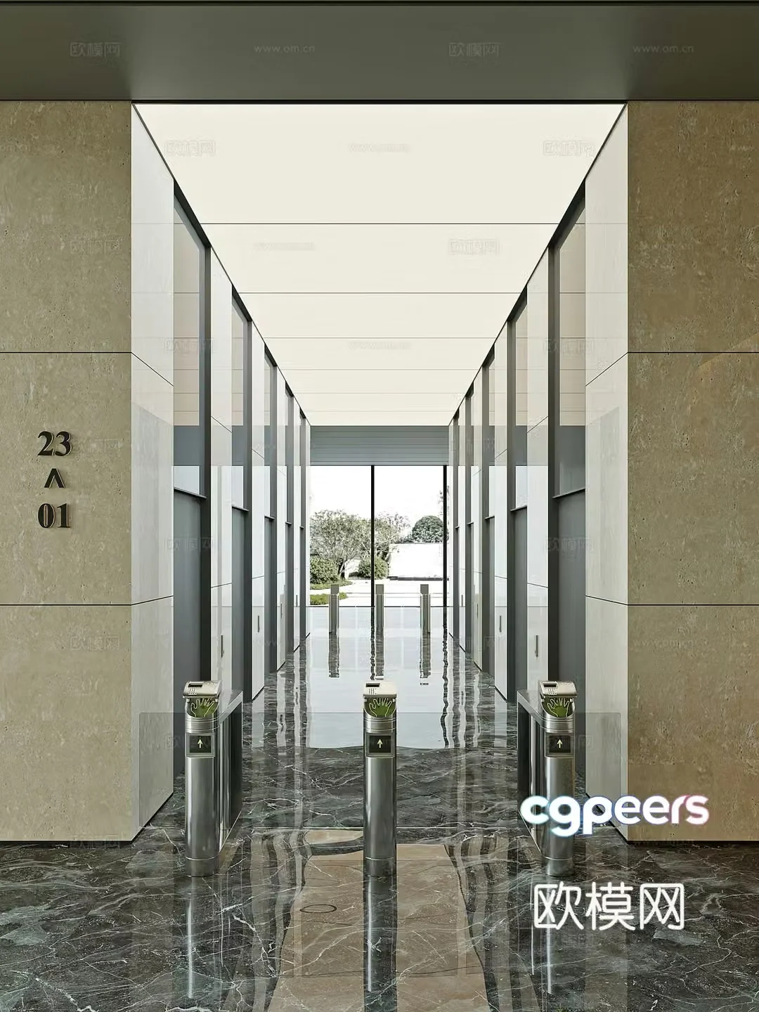 Elevator 3D model