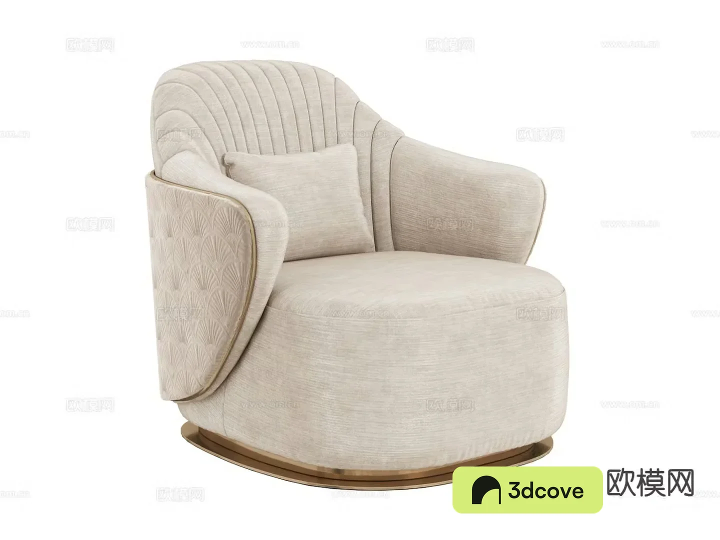 visionnaire light luxury single sofa