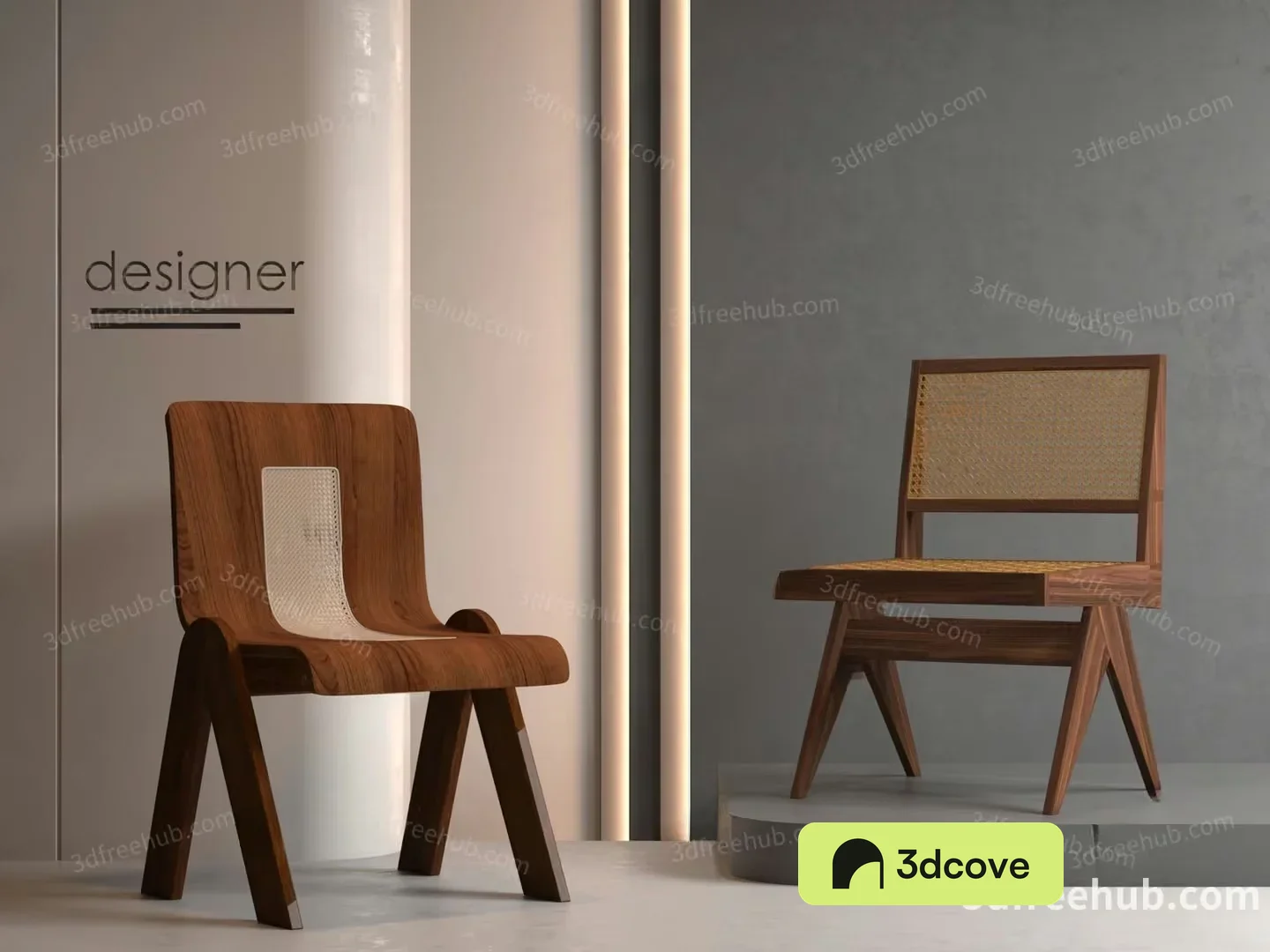 Wooden Designer Chair