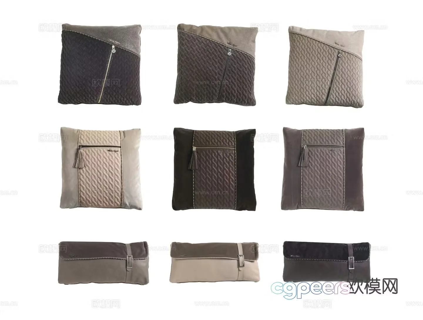 VittoriaFrigerio pillow 3d model