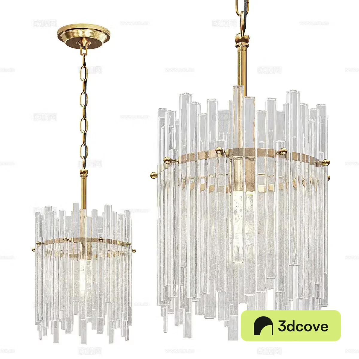 New Chinese style light luxury Brinicle crystal chandeliers