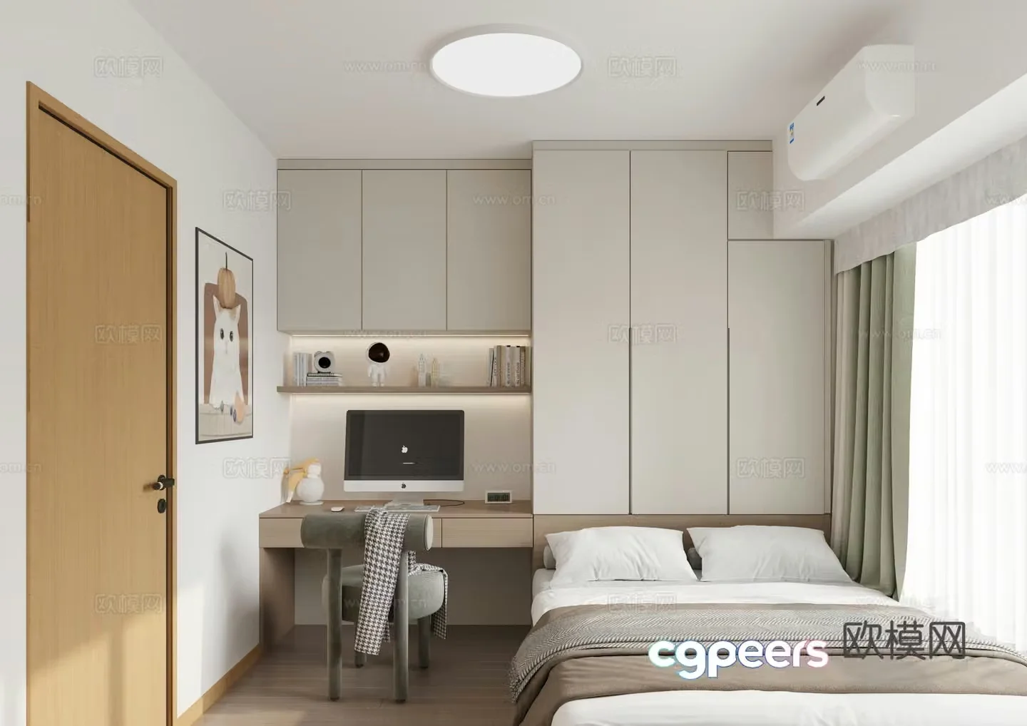 Modern Children’s Room Boy Children’s Room 3D Model