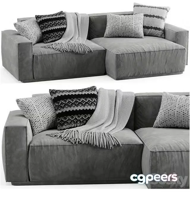 3ds Max Free – Arflex Sofa 10