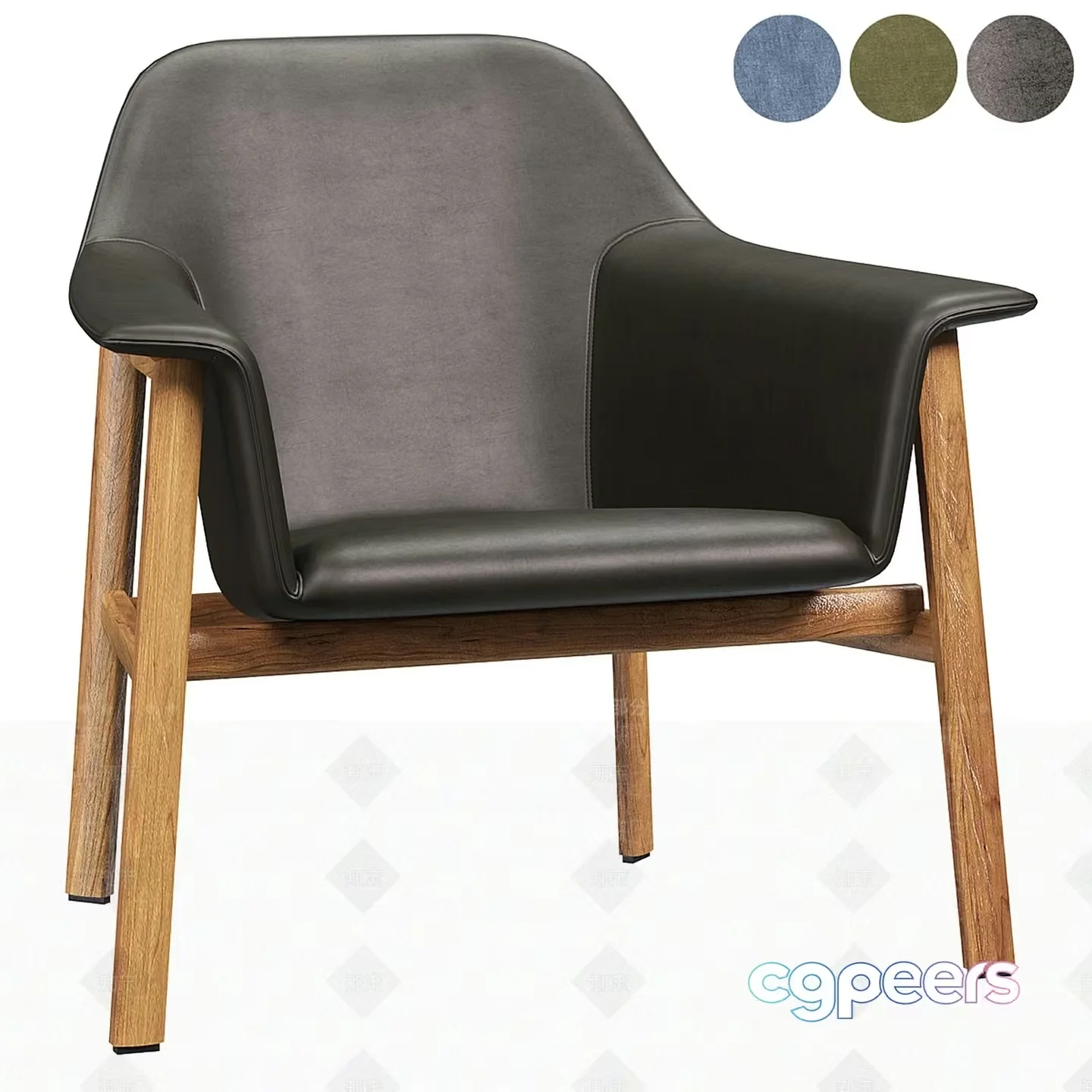 Wooden Chair 3D Model – 13072 – VRAY Render