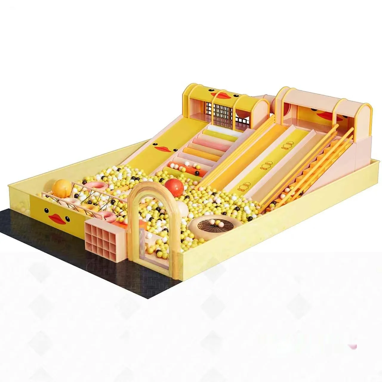 Yellow Ball Pit 3D Model – 14514 – CORONA Render