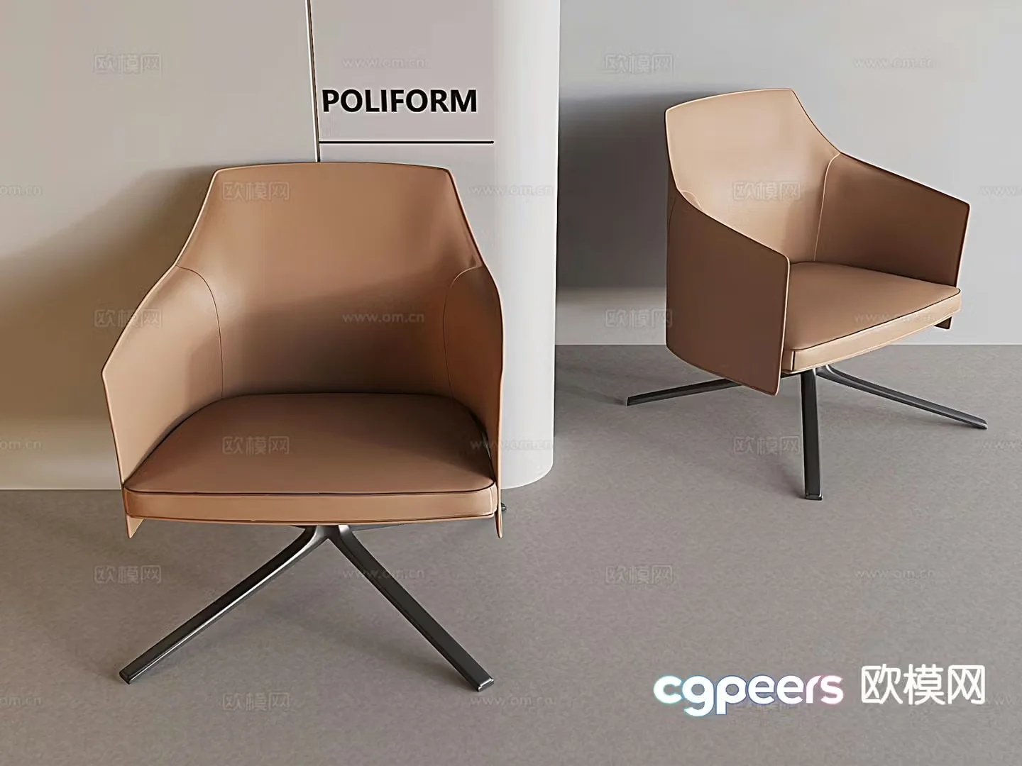 chair leisure chair sofa chair 3d model