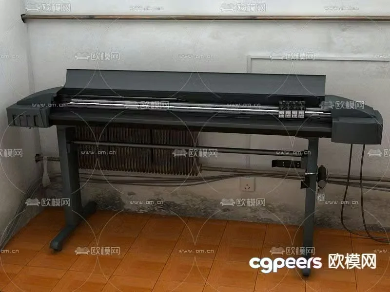 Indoor photo machine 3d model