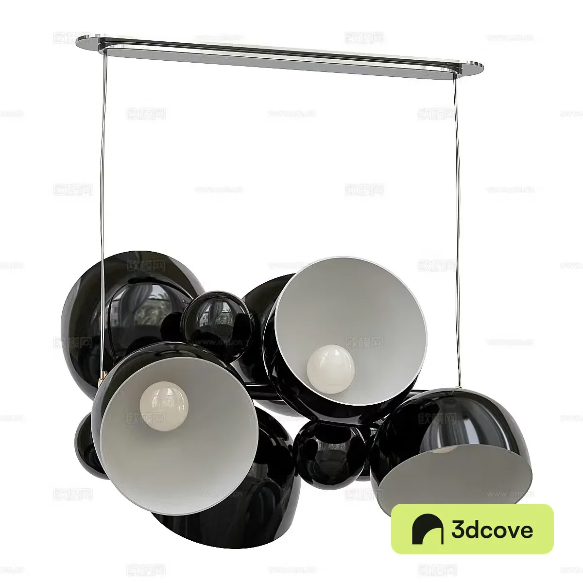Hemispheric chandelier