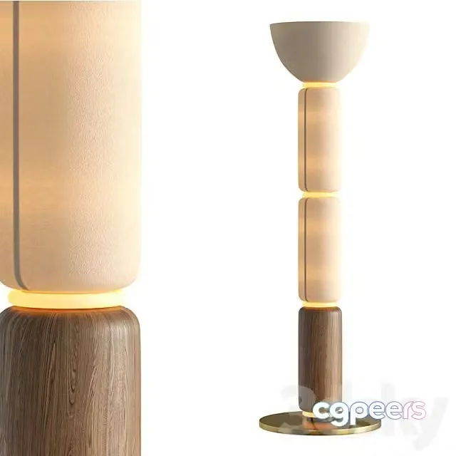 3ds Max Free – Ficupala Floor Lamp by Radilum