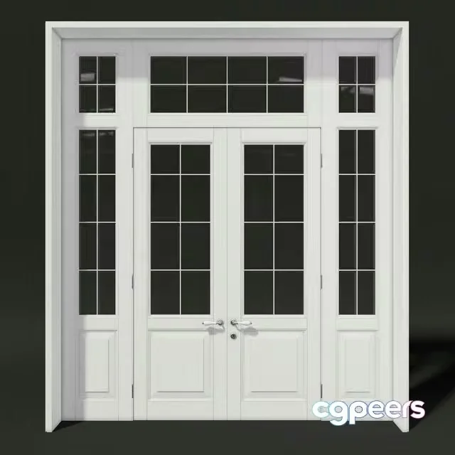 3ds Max Free – Classic wooden door