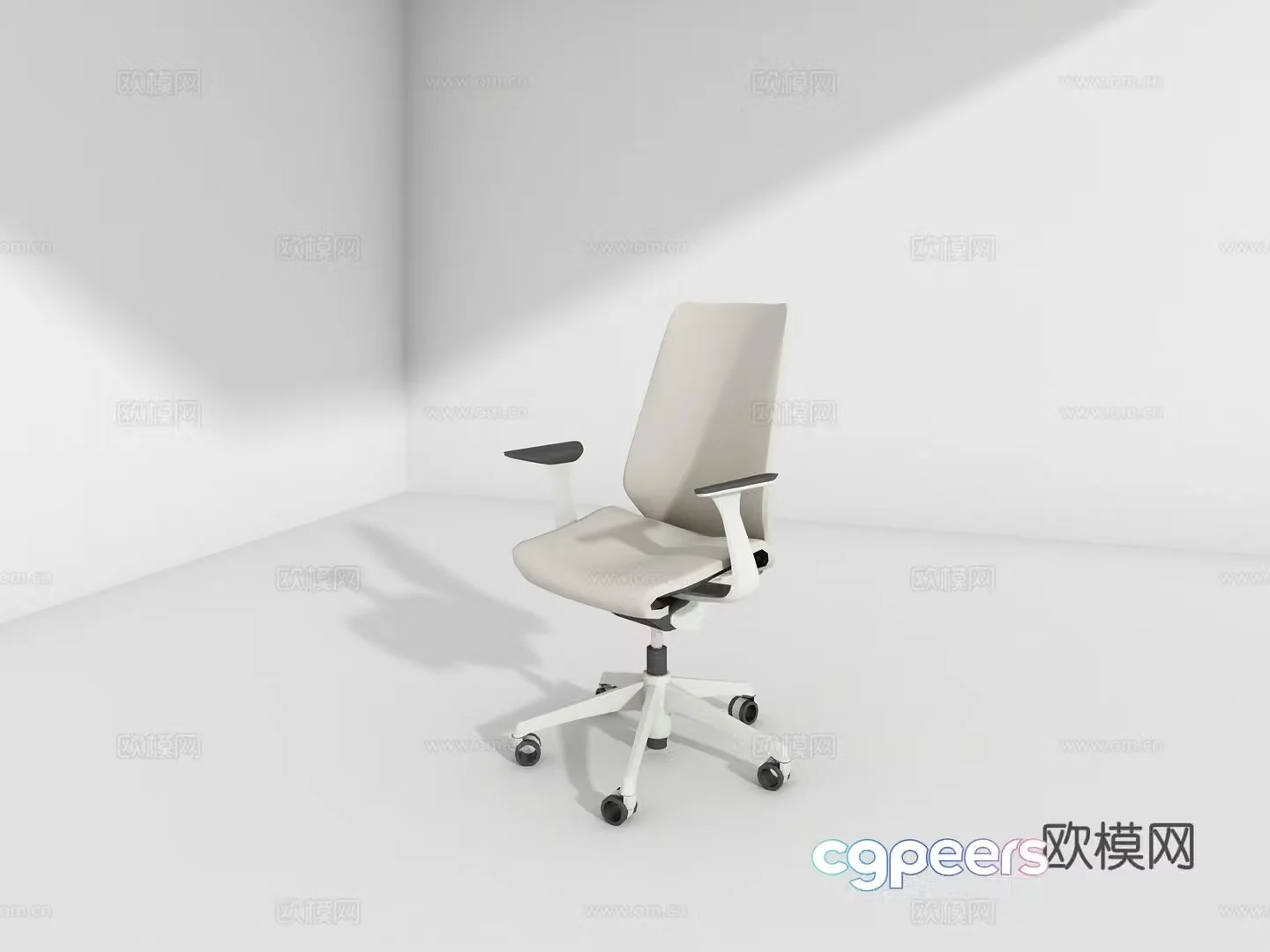 Office swivel chair3d model