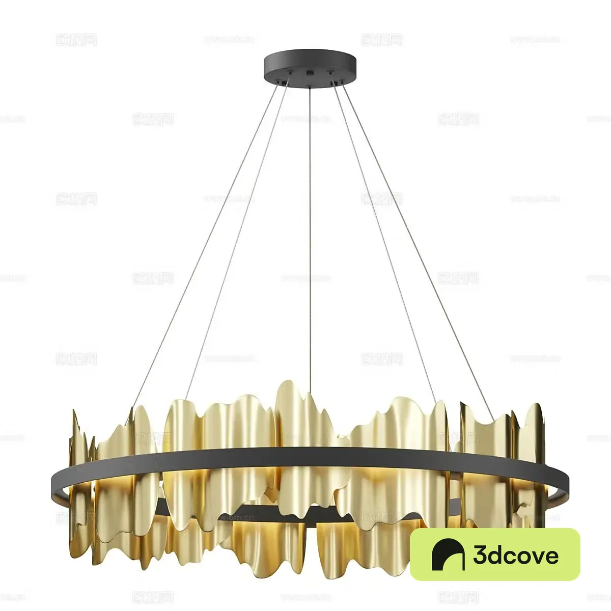 Light luxury chandelier restaurant chandelier