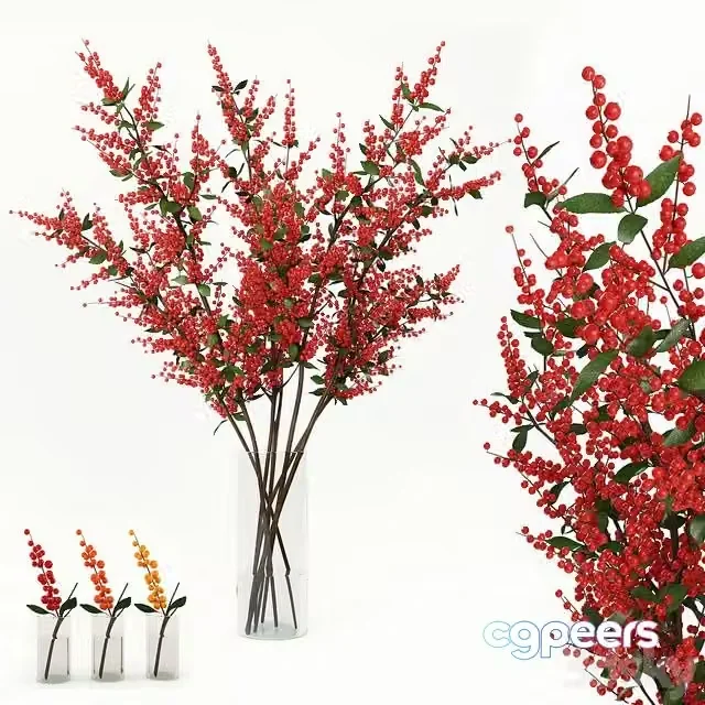 3ds Max Free – Branches in the vase 004