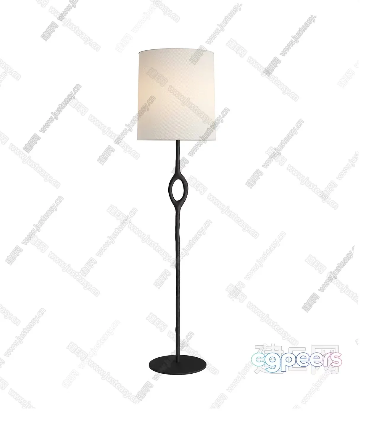 Modern Table Lamp 3D Model – 9343 – VRAY Render
