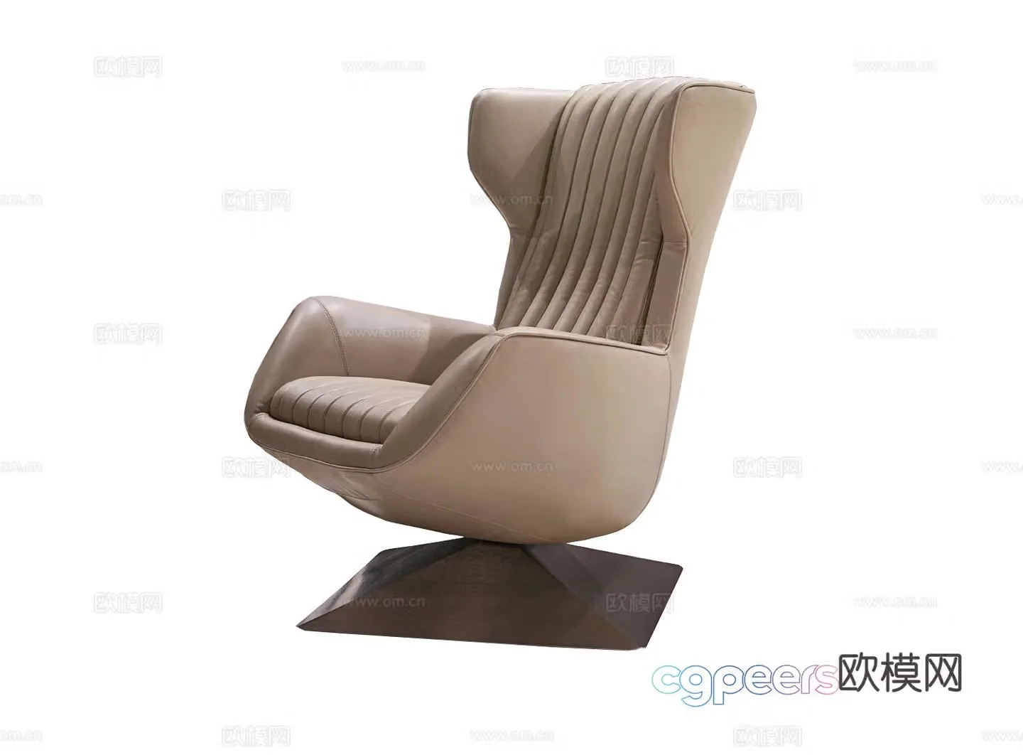 Visionnaire Cheyney Single Sofa 3d Model