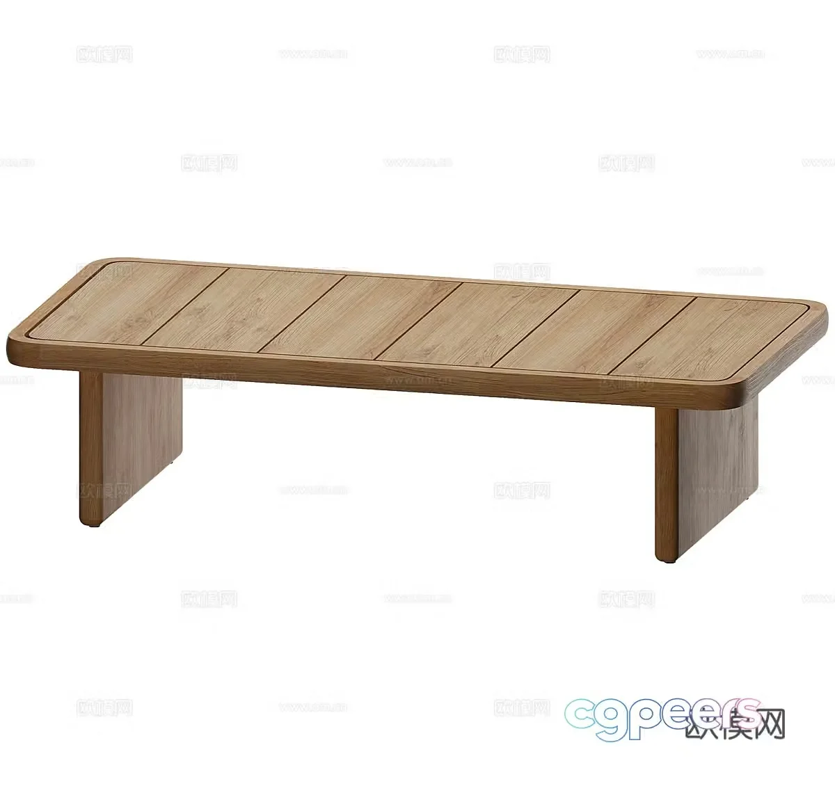 Log bench outdoor bench park bench leisure bench solid wood bench wooden bench dining bench 3d model