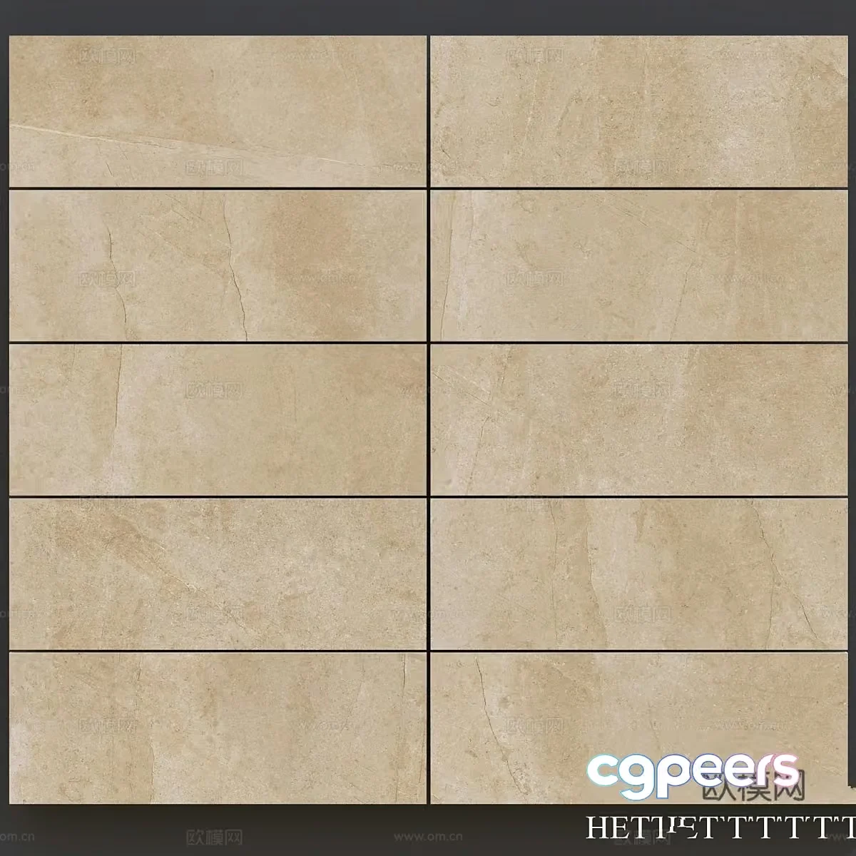 Light Brown Tile 3D Model – 11473 – VRAY Render