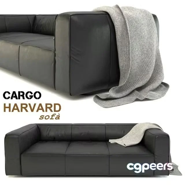 3ds Max Free – Harvard Sofa
