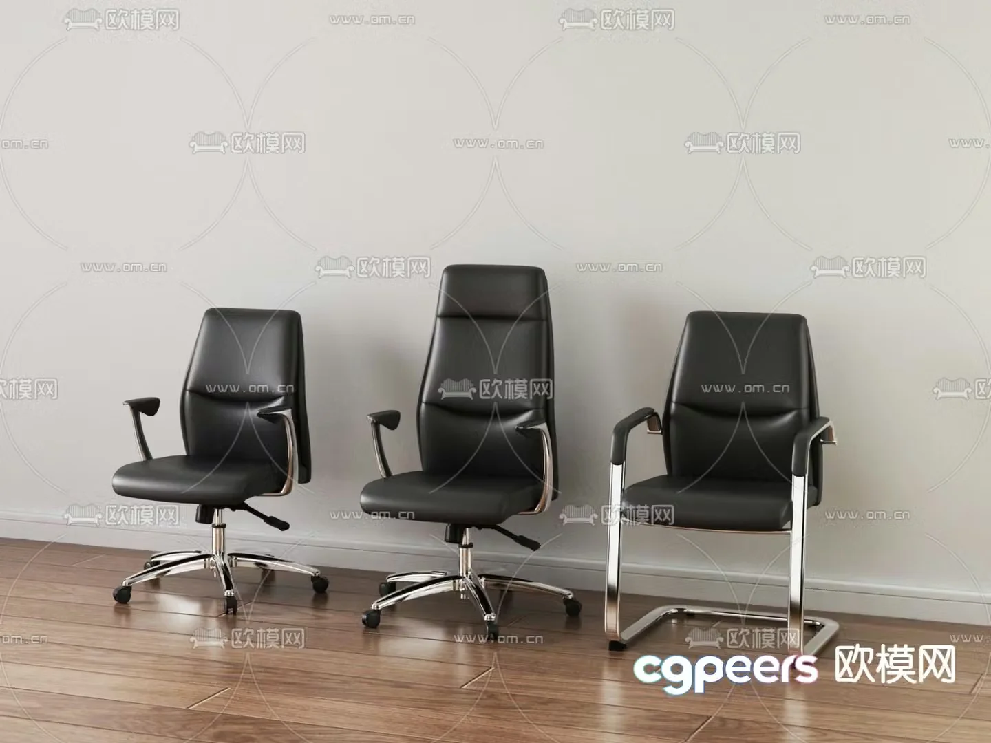 Office chair executive chair conference chair office chair 3D model