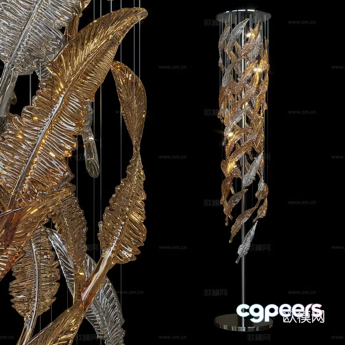 Floor lamp Vargov3d model