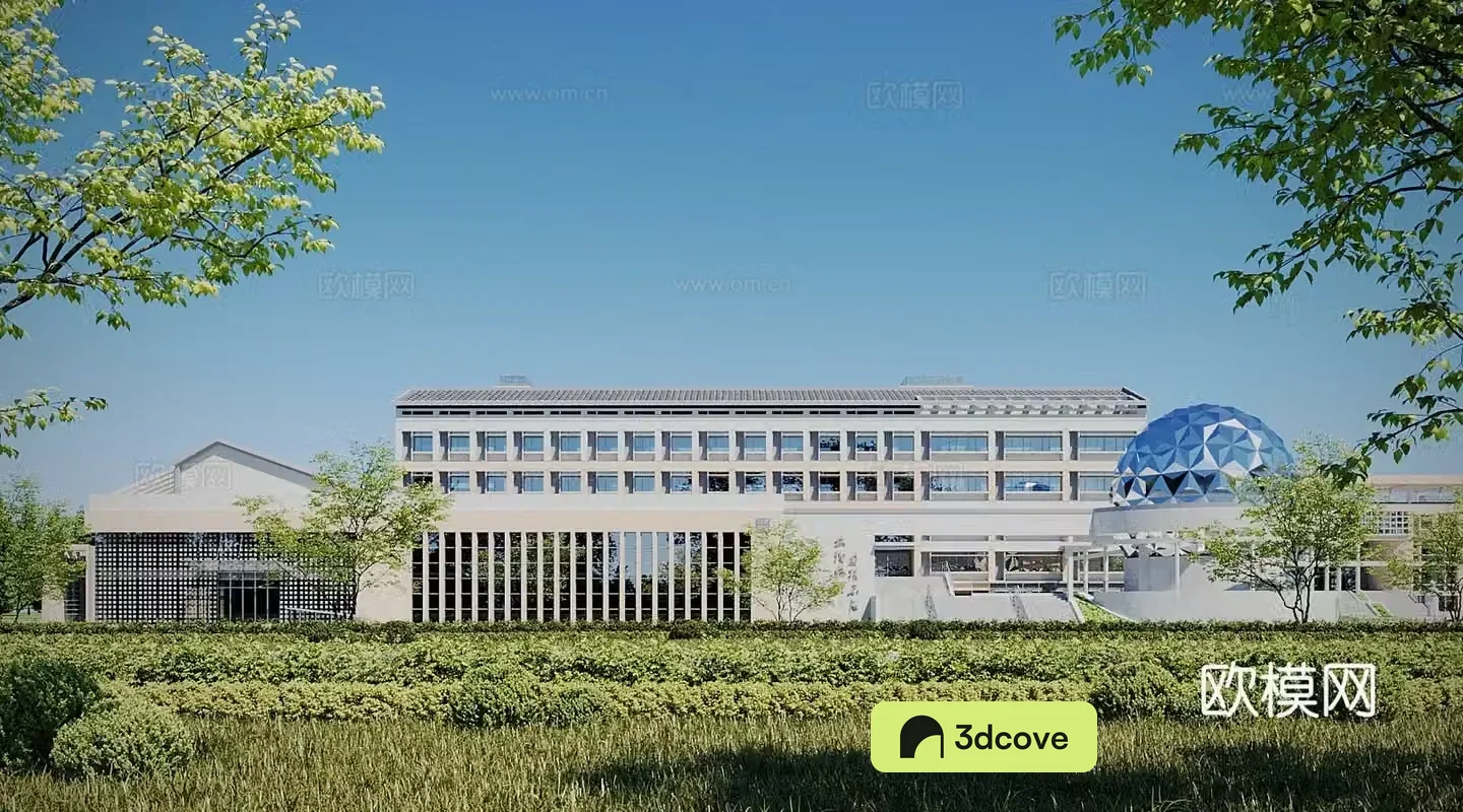 New Chinese style office building