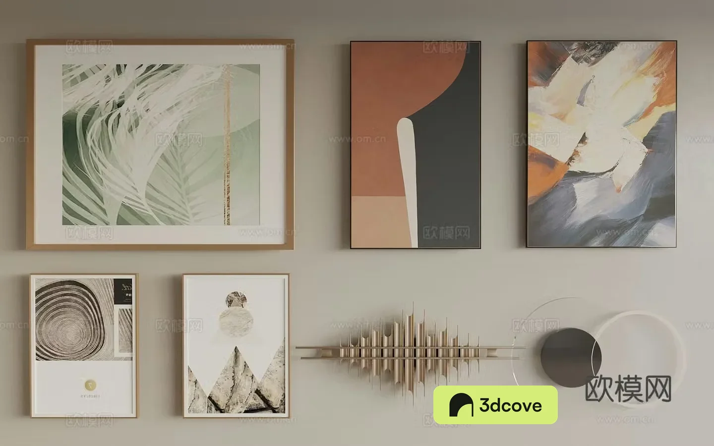 French decorative painting art hanging painting landscape painting creative hanging painting