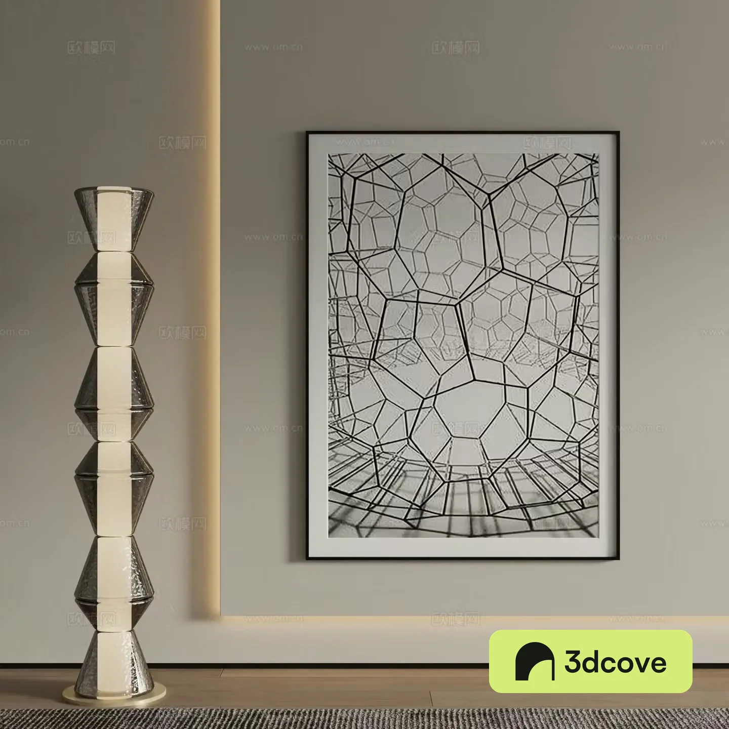 Modern abstract painting decorative painting