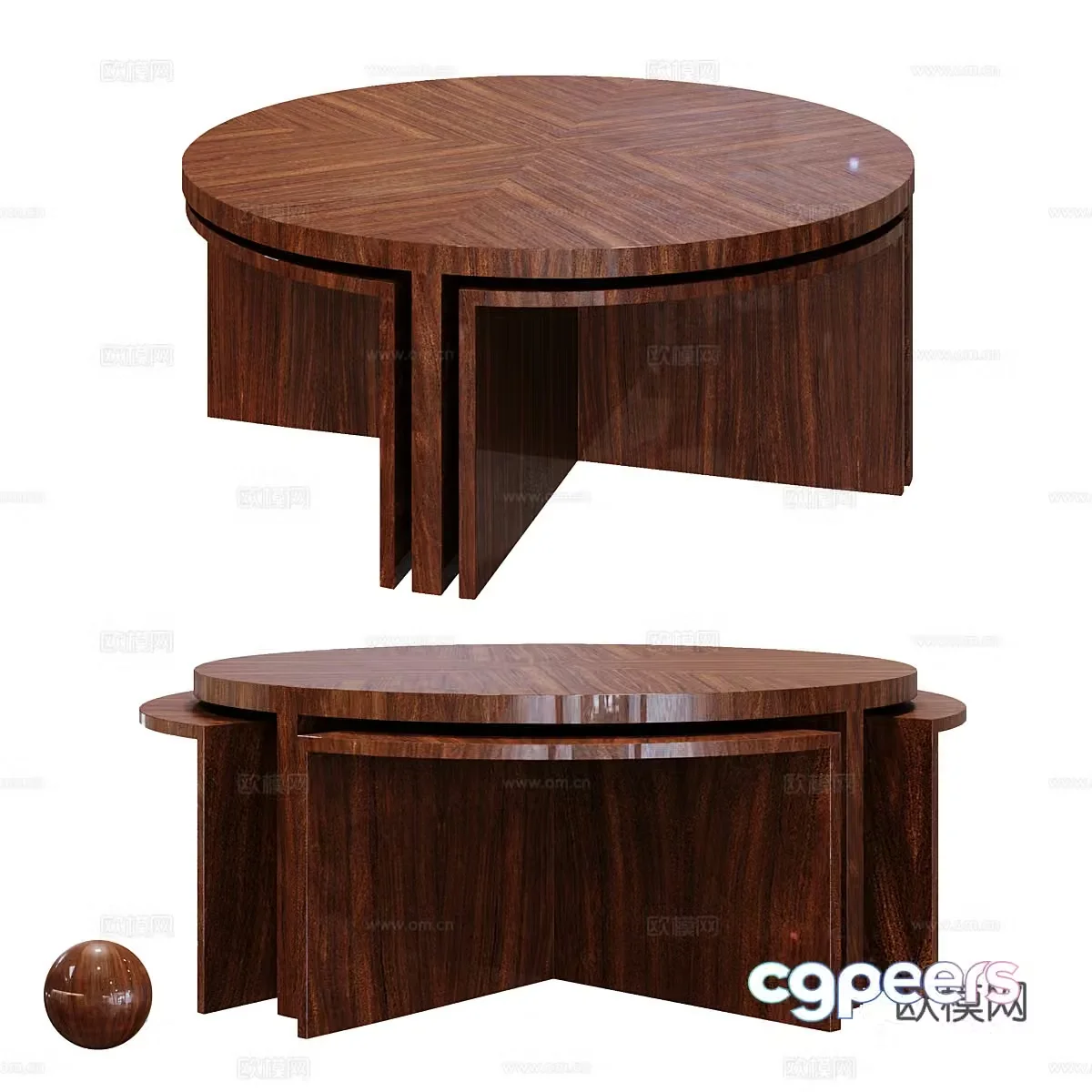 Duke Coffee Table Ralph Lauren Home3d Model