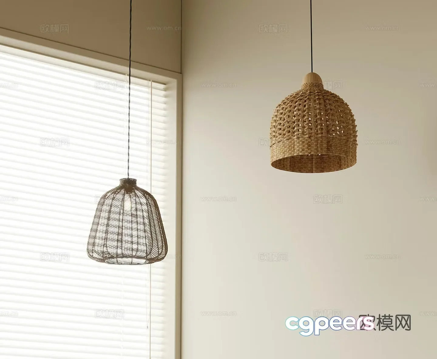 Small chandelier Jijifeng chandelier Fishing Line chandelier Vinegar chandelier 3D model