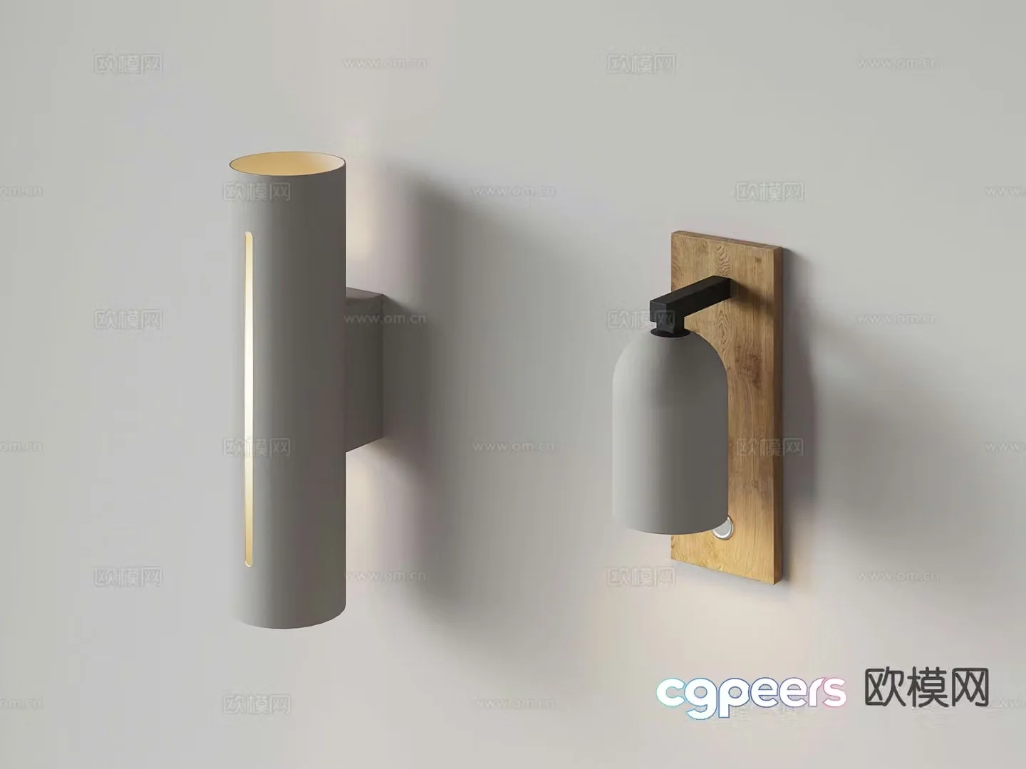 Modern wall lamp decorative lamp bedside lamp 3d model