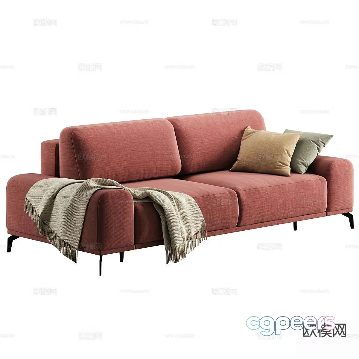 Marey marej love seat 3d model