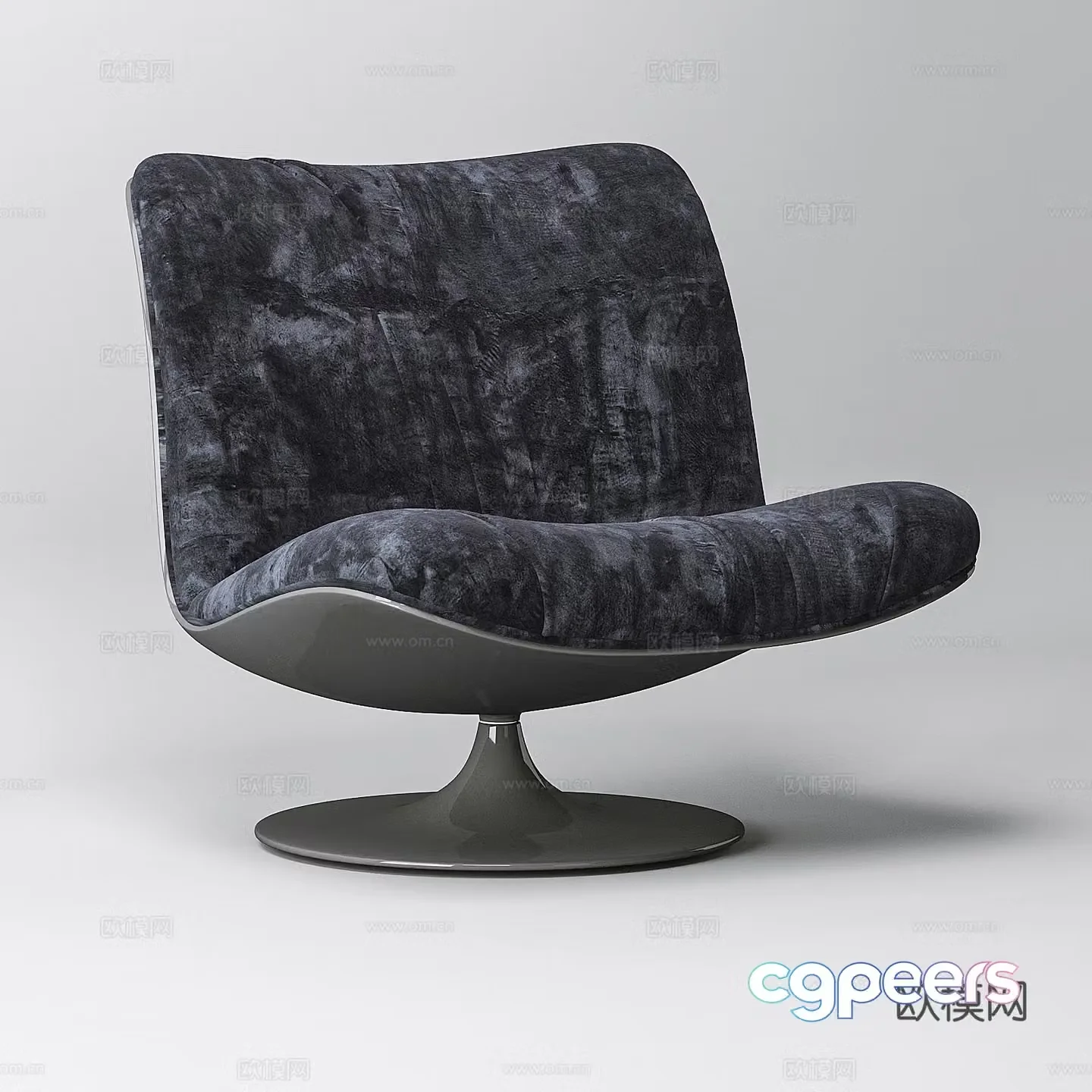 Modern leisure chair 3d model