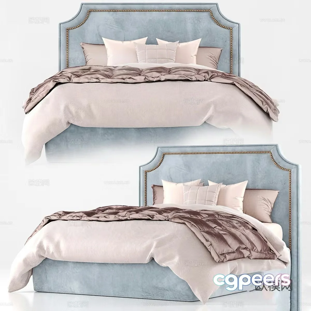 Cozy Bedroom 3D Model – 19453 – VRAY Render