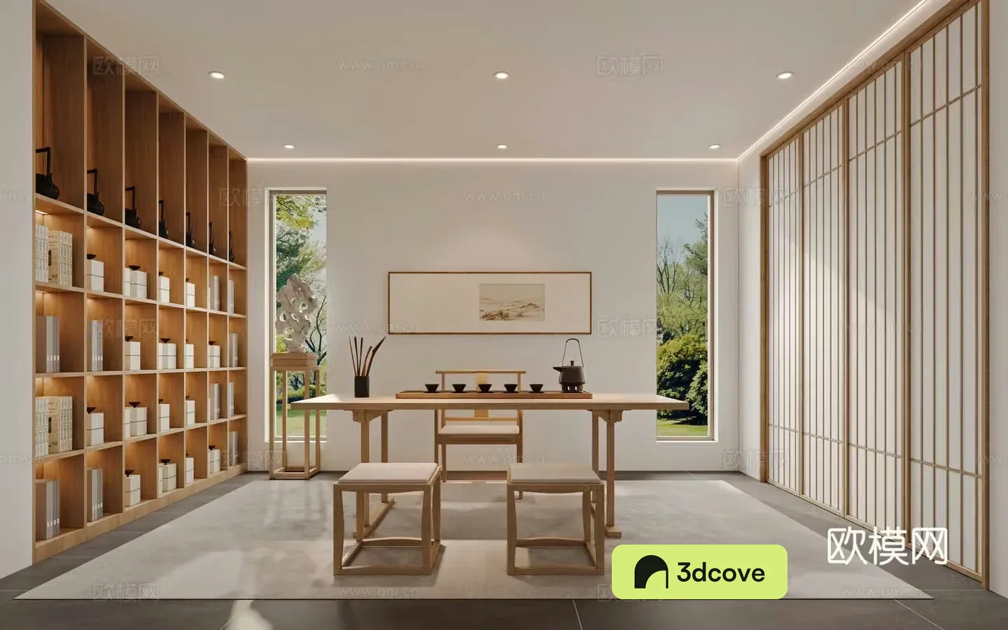 New Chinese tea room