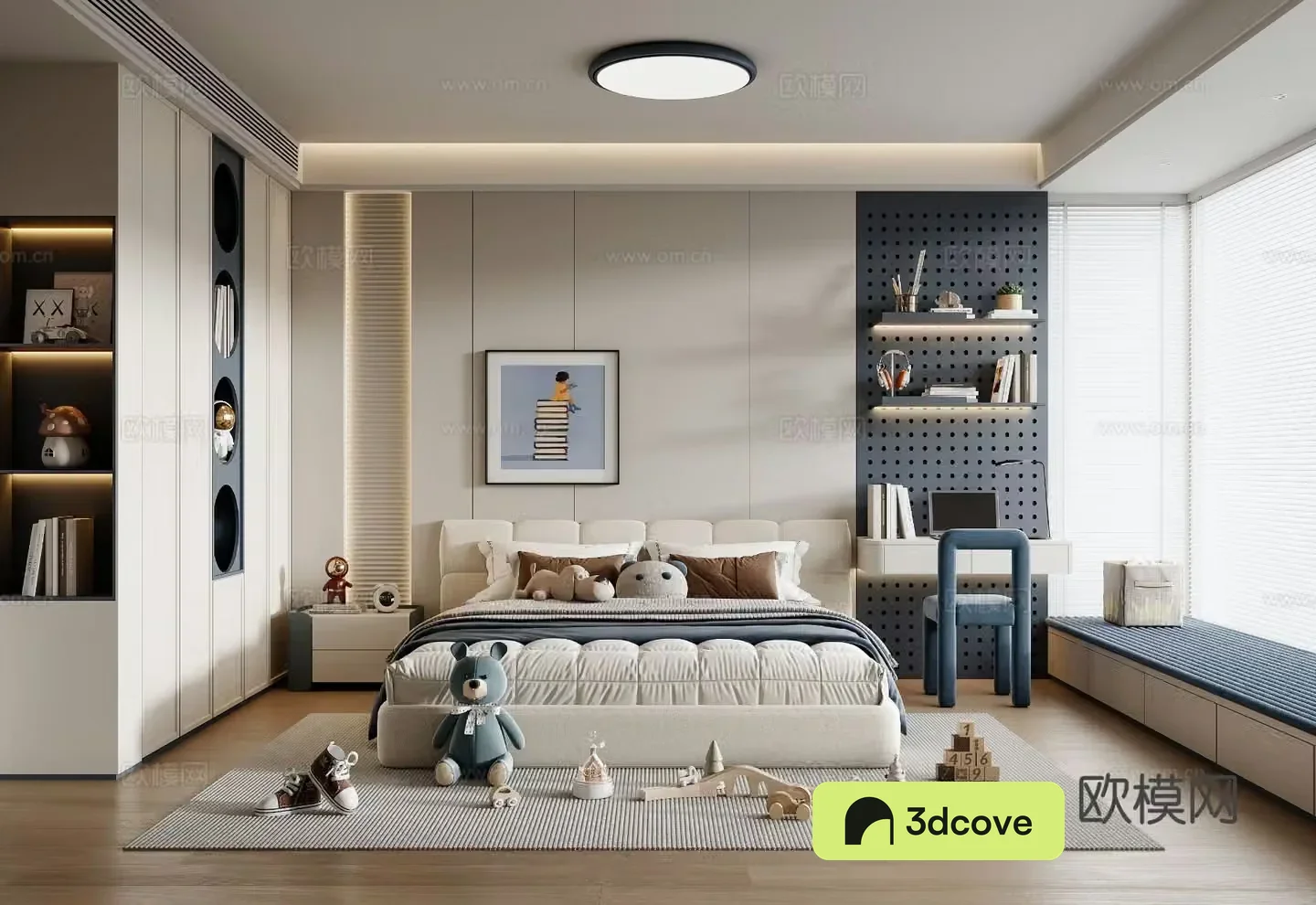 Modern boy’s room children’s room kid’s room