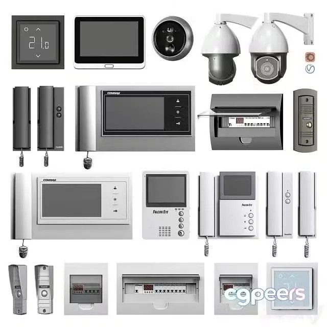 3ds Max Free – Electrical equipment set 2