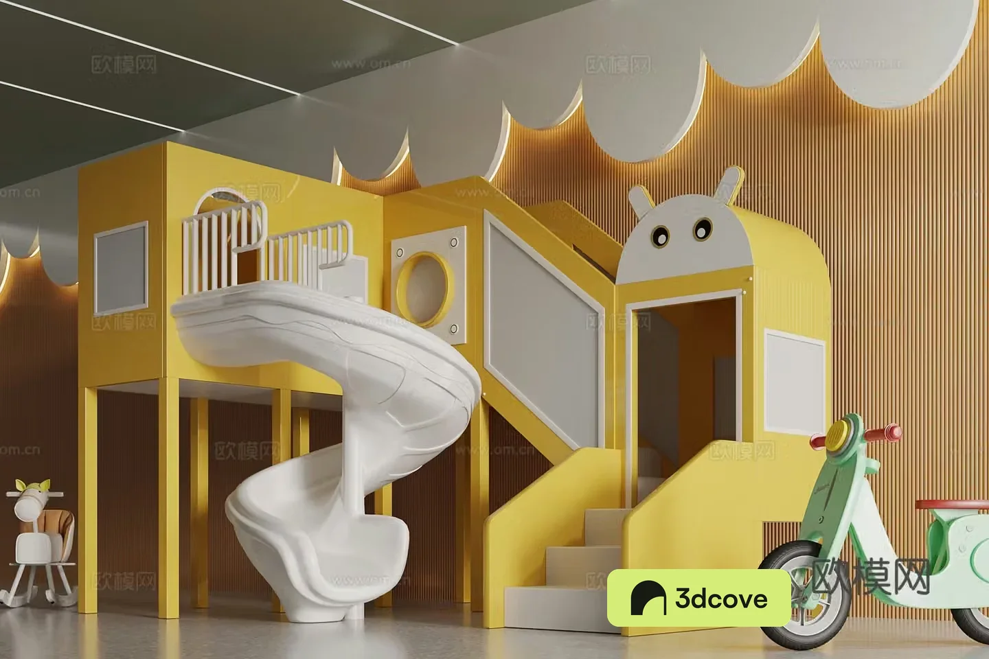 16 modern children’s toys slide