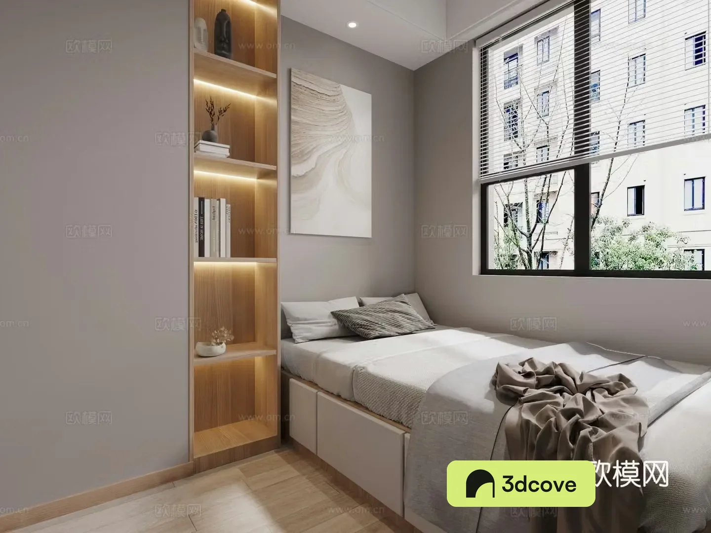 Modern tatami bedroom