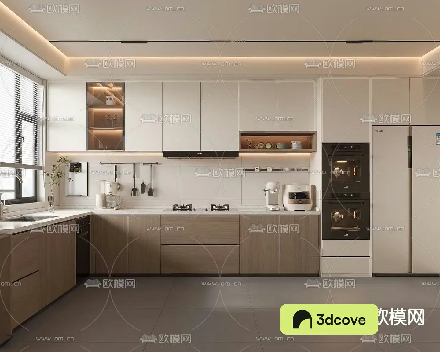 Modern kitchen cabinet