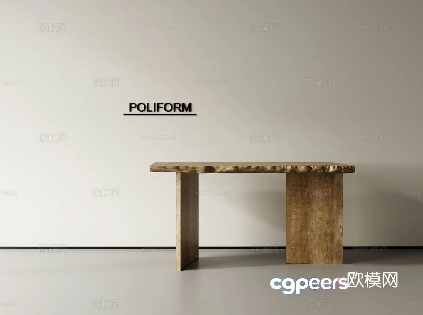 Dining table 3d model