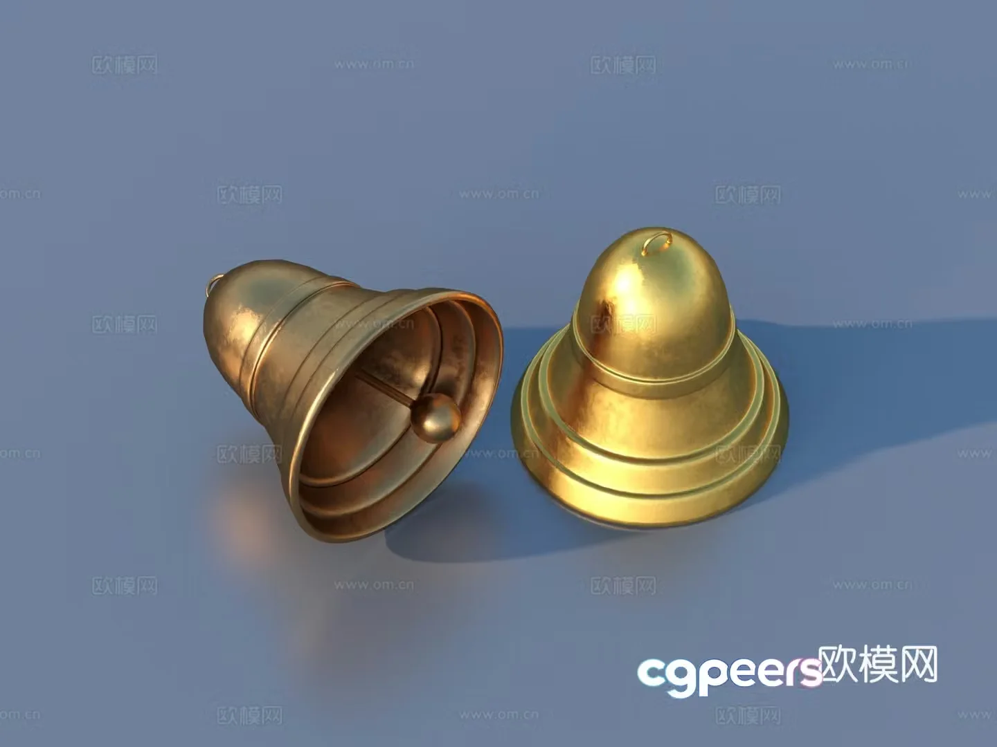 Bell Dingdang Copper Bell 3D Model