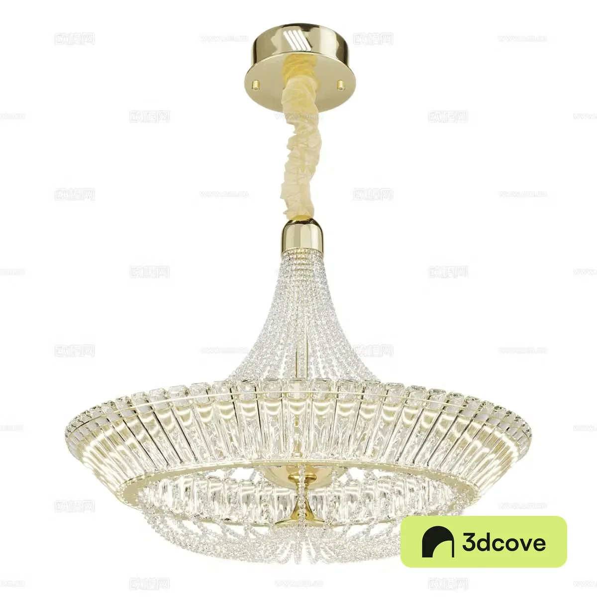 French crystal chandelier