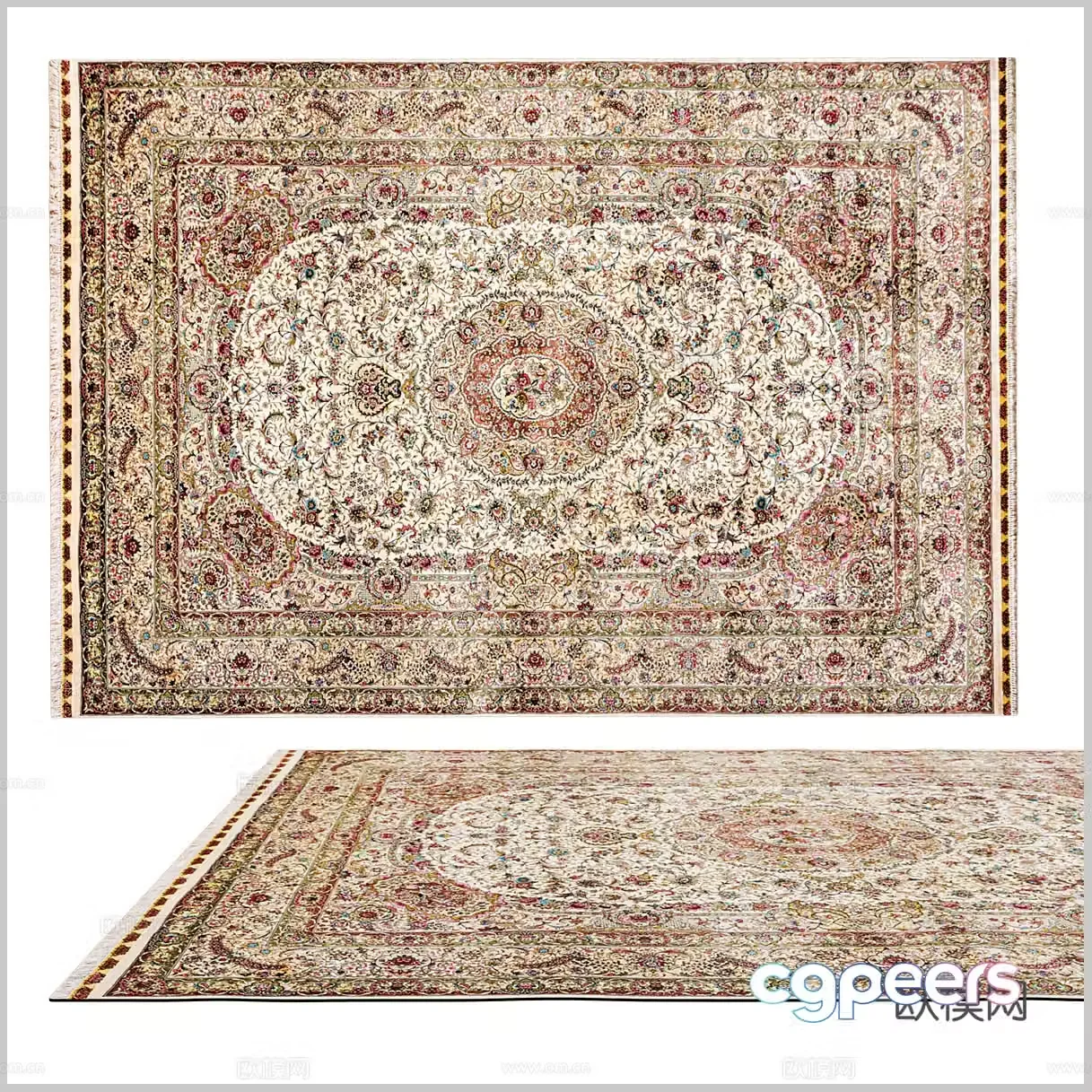 American carpet European carpet Classical carpet B&B carpet Southeast Asian carpet Retro carpet 3d model