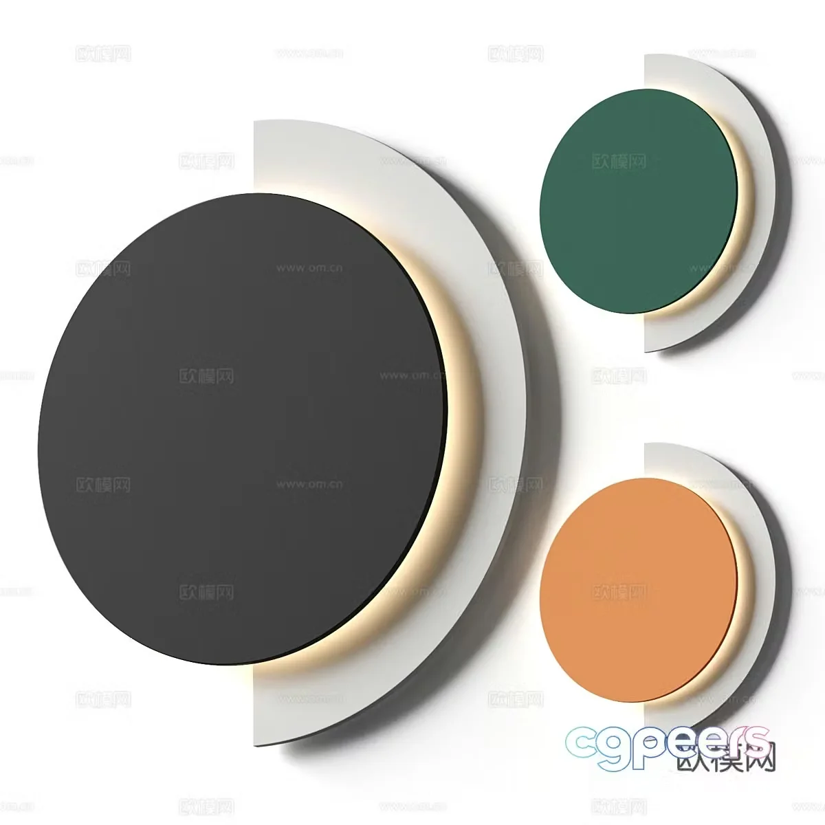 Tifras modern wall lamp 3d model