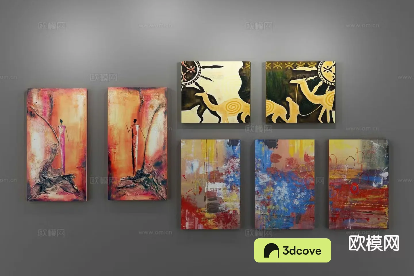Decorative painting texture painting hanging painting