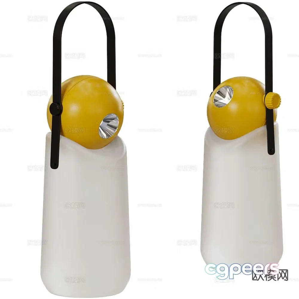 Weltevree table lamp portable lamp 3d model