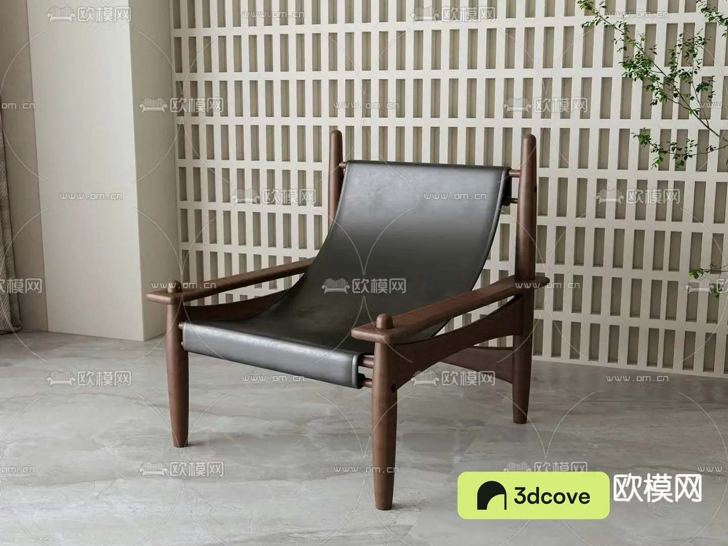 Medieval style lounge chair