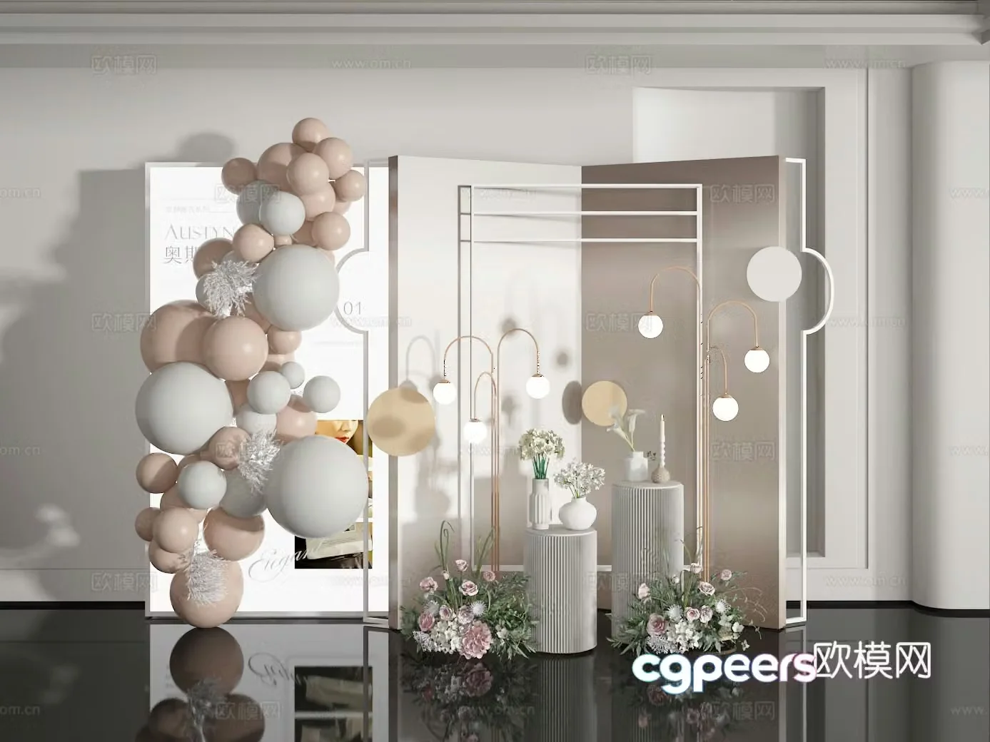 3D model of window beauty