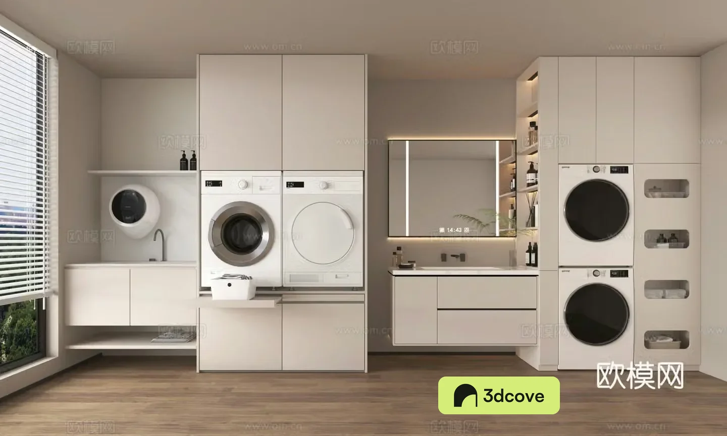 Washing cabinet locker storage cabinet bathroom cabinet washbasin