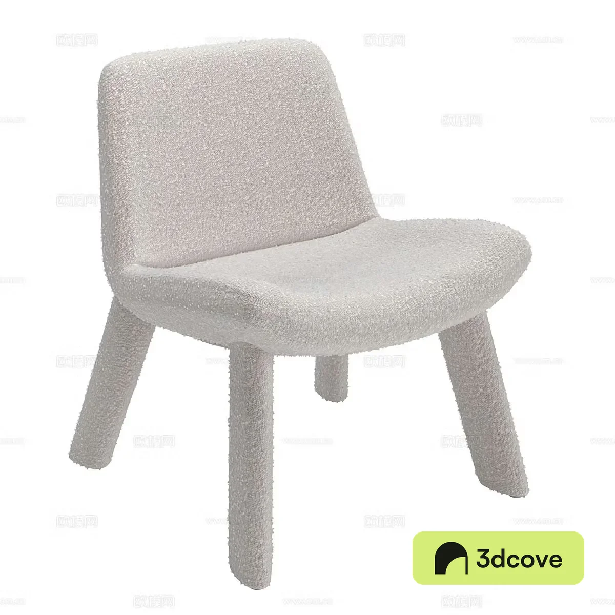 Modern single chair dining chair